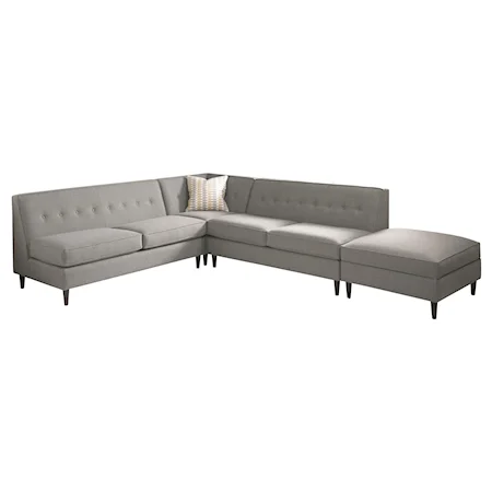 Soho 5 Seat Sectional Sofa